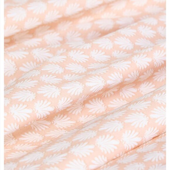 Hill House Home - The Rowena Dress - Coral Baroque Shell Cotton Sateen NWT - Picture 5 of 10